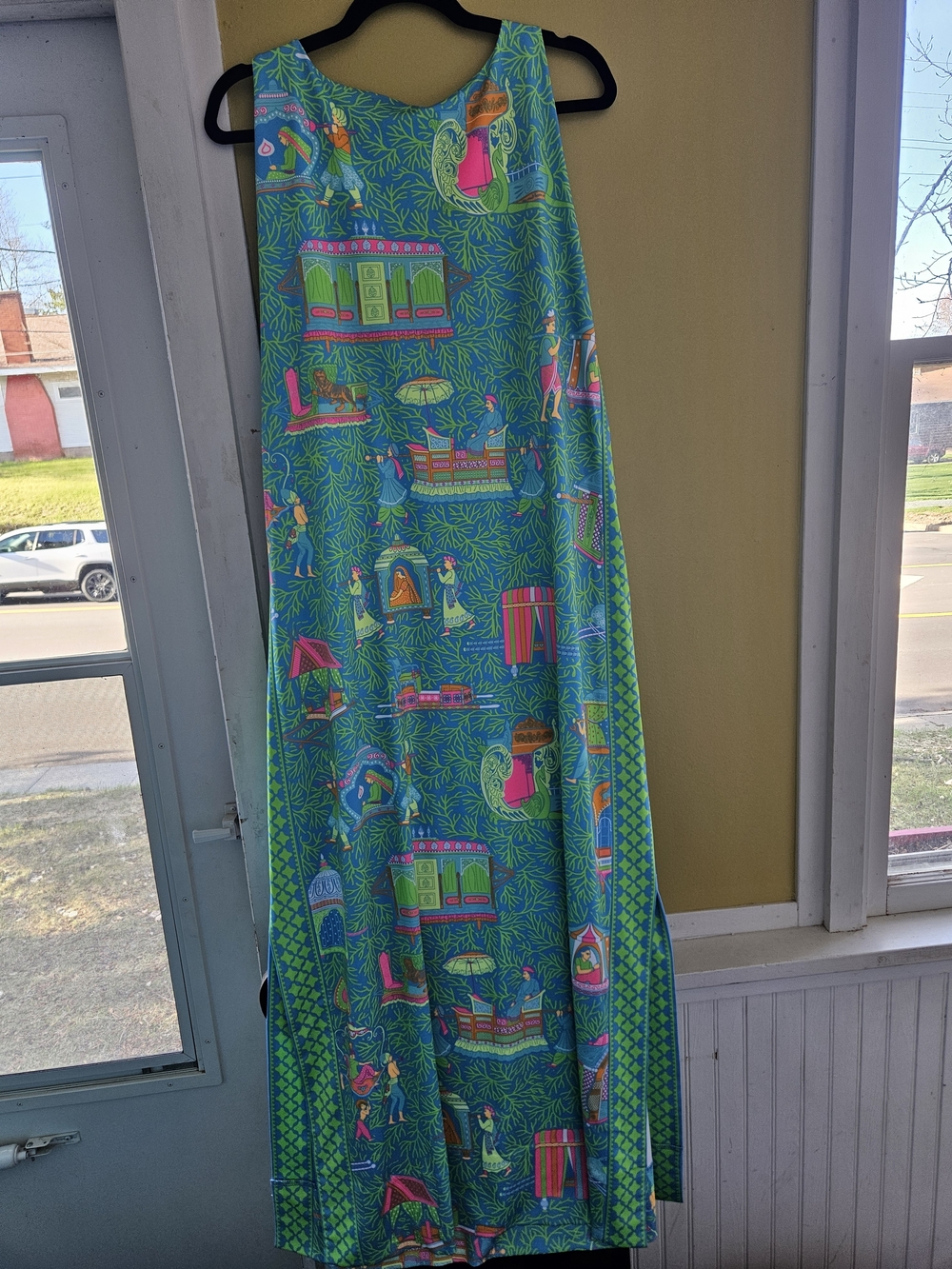 Gretchen Scott Designs Jersey Slick Maxi Dress XXXL Palanquin Party - Picture 3 of 10